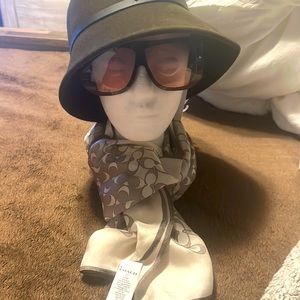 Authentic Coach Silk Scarf
